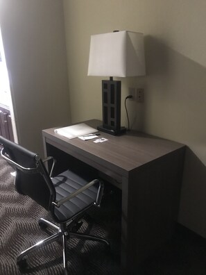32-inch flat-screen TV with cable channels, TV, pay films