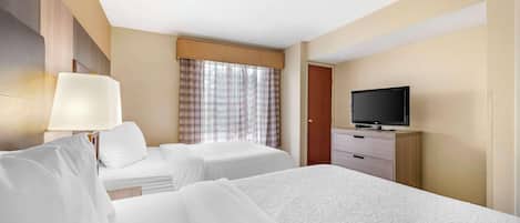 In-room safe, desk, laptop workspace, iron/ironing board