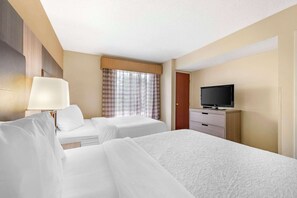 In-room safe, desk, laptop workspace, iron/ironing board