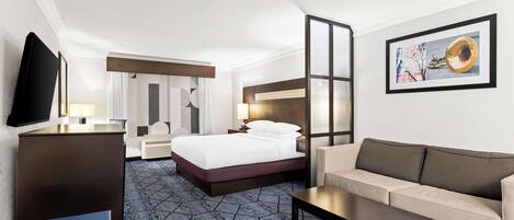 Suite, 1 King-Bett, Nichtraucher, Kühlschrank und Mikrowelle (with Sofabed)