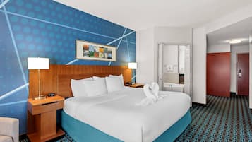 Kamar Standar, 1 Tempat Tidur King, Bebas Asap Rokok, jet tub | Seprai antialergi, meja kerja, dan ruang kerja ramah laptop