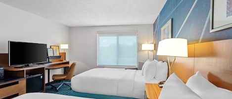 Standard Room, 2 Double Beds, Non Smoking