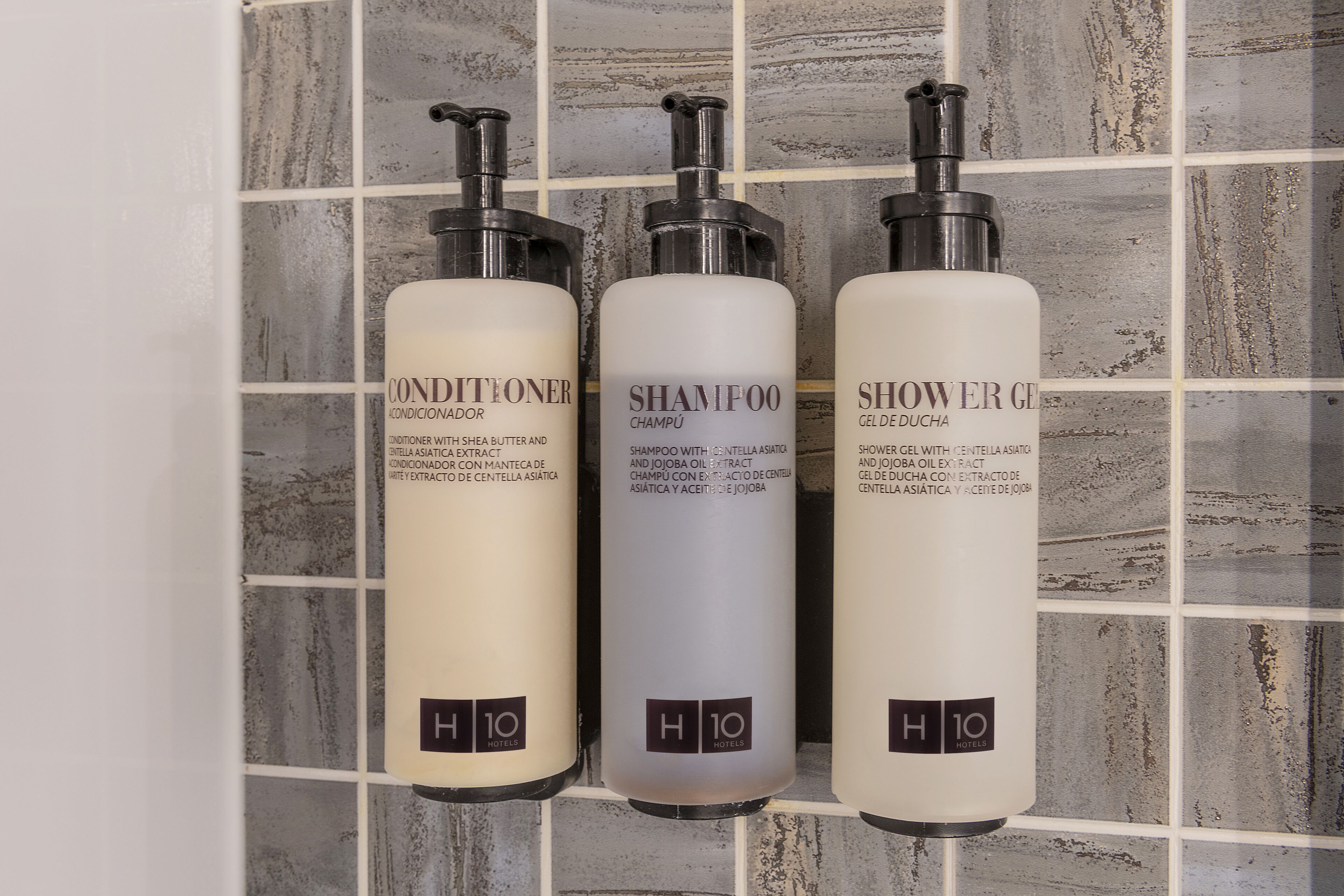 shower, eco-friendly toiletries, hair dryer, bidet