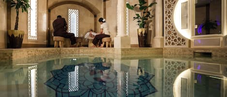 Bain turc/hammam, soins du corps, hydrothérapie, aromathérapie