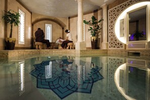 Turkish bath/hammam, body treatments, hydrotherapy, aromatherapy