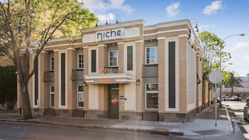 Fachada de la propiedad