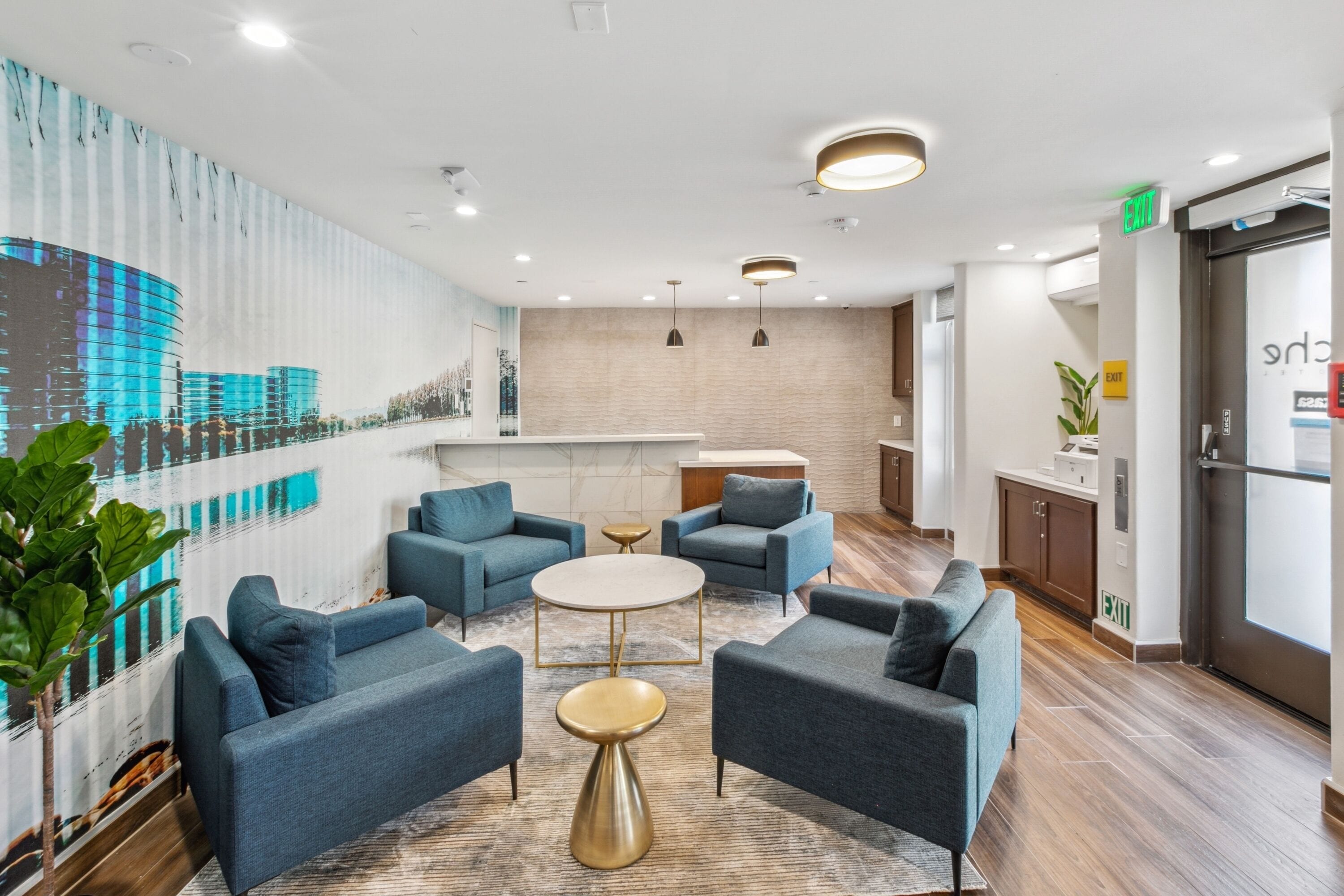 Kawasan tempat duduk lobi