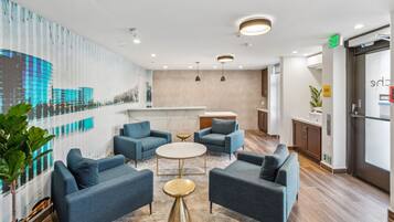 Sala de estar en el lobby