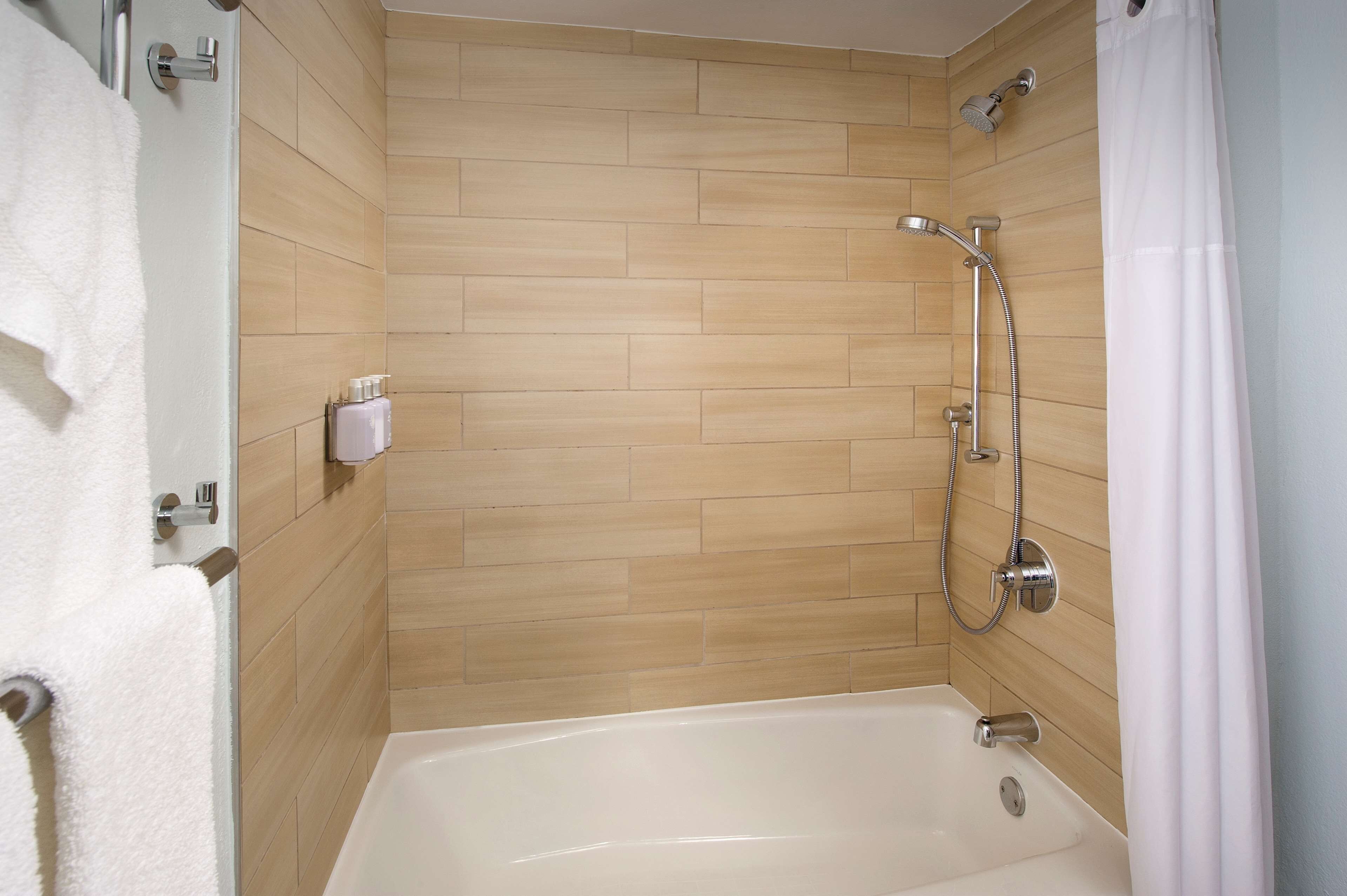 standard room, 1 king bed, accessible, bathtub | bathroom | free toiletries, hair dryer, towels