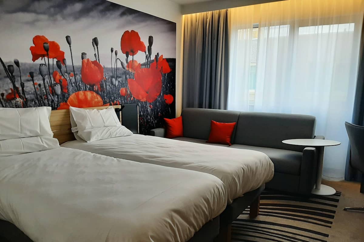 Superior Twin Room, Multiple Beds | Minibar, in-room safe, desk, blackout drapes