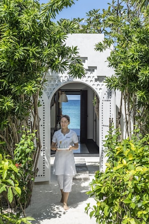 Salle de soins pour les couples, soins du corps, massage suédois