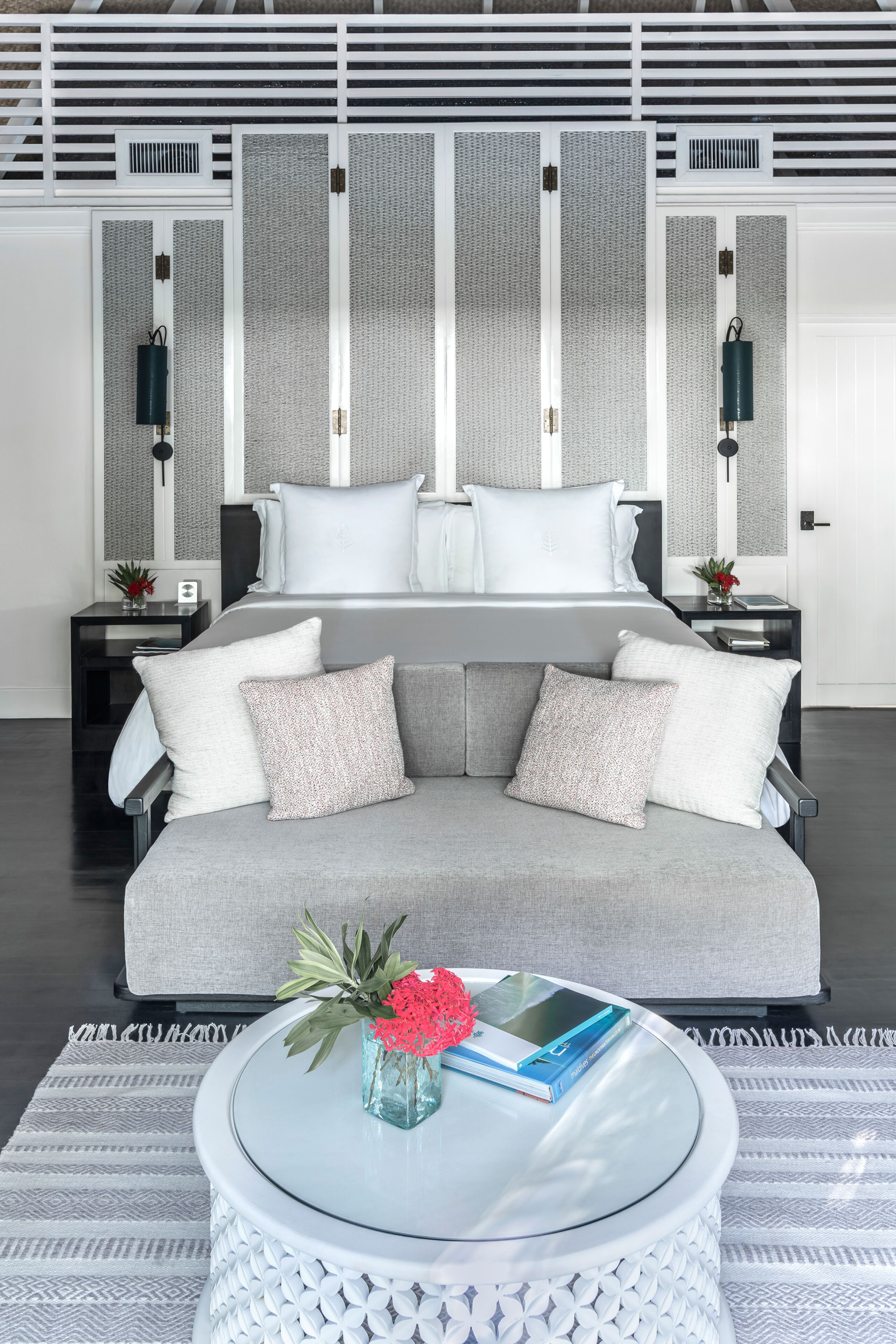 hypo-allergenic bedding, minibar, in-room safe, desk