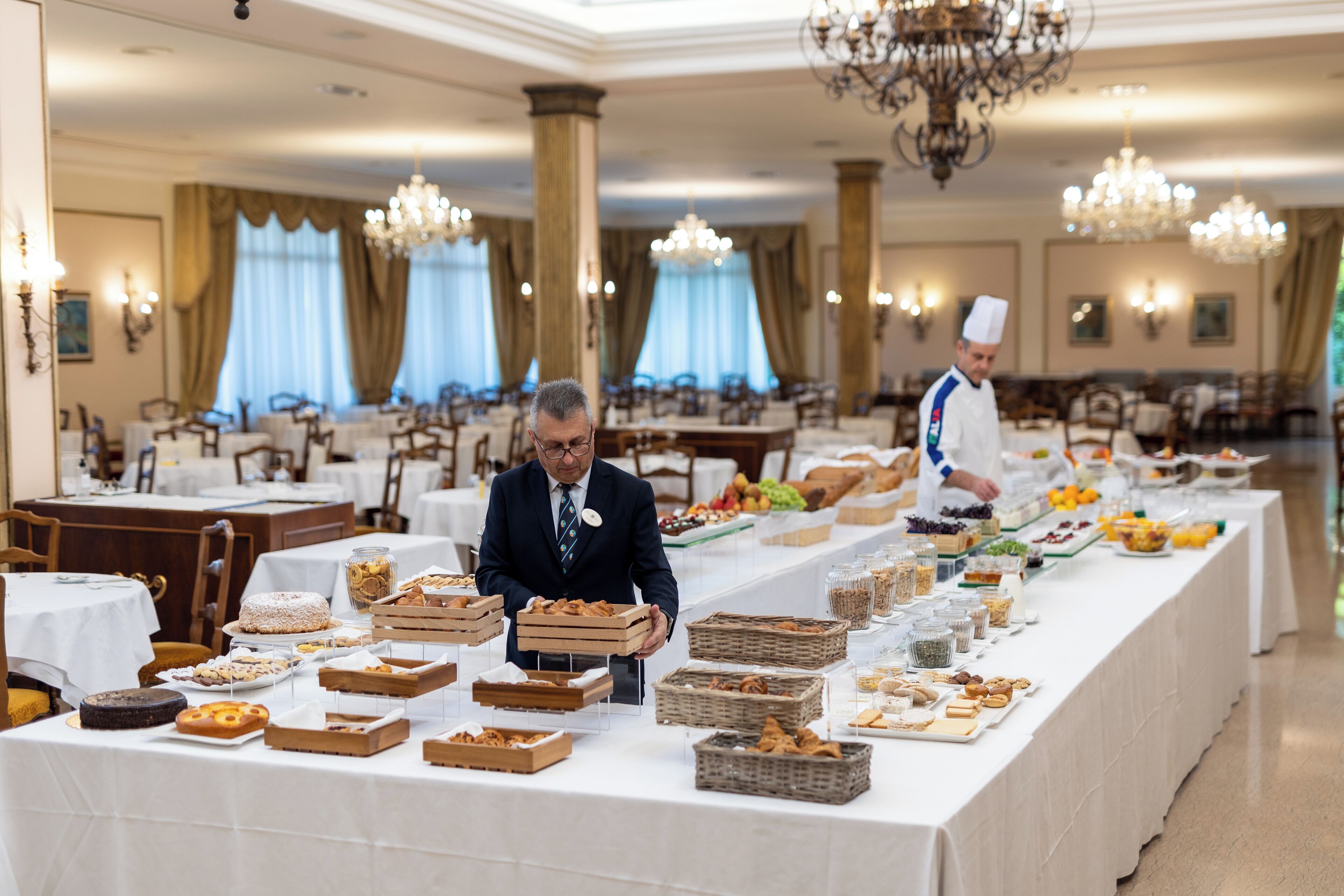 Daily buffet breakfast (EUR 12 per person)