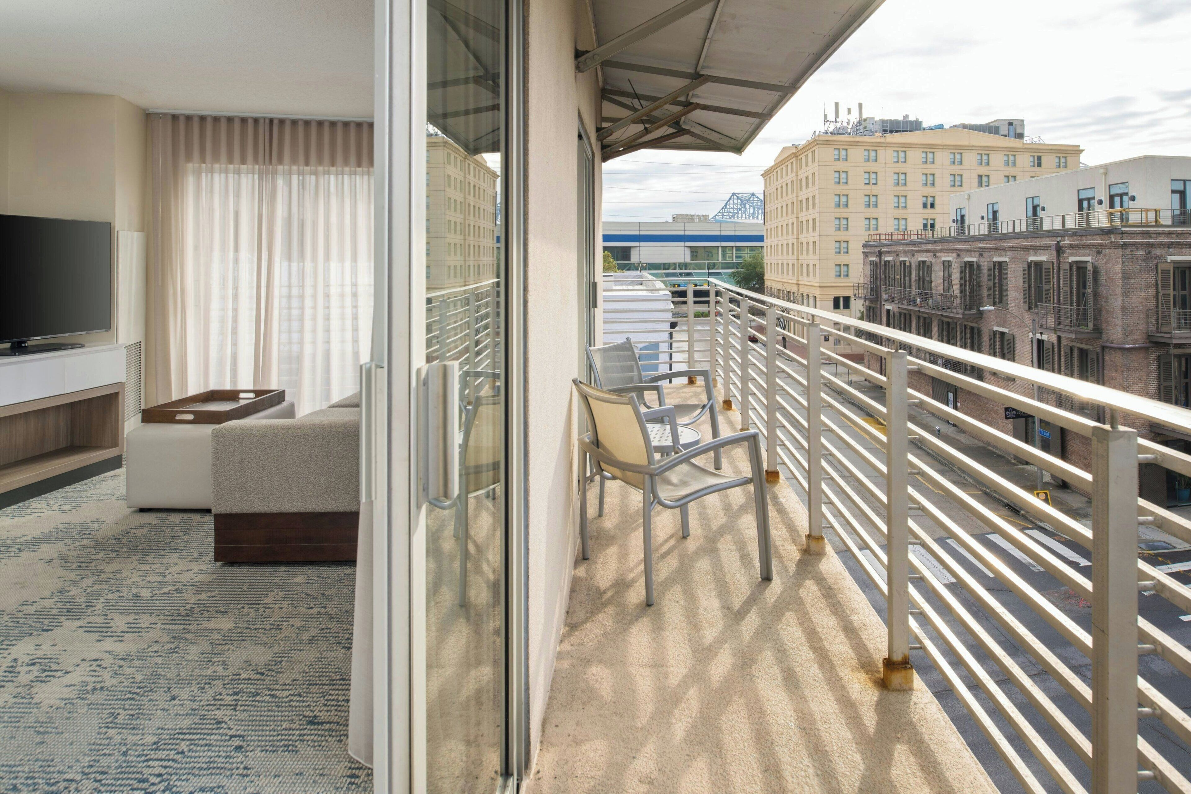 Executive Suite, 2 Bedrooms | Desk, blackout drapes, iron/ironing board, free cribs/infant beds