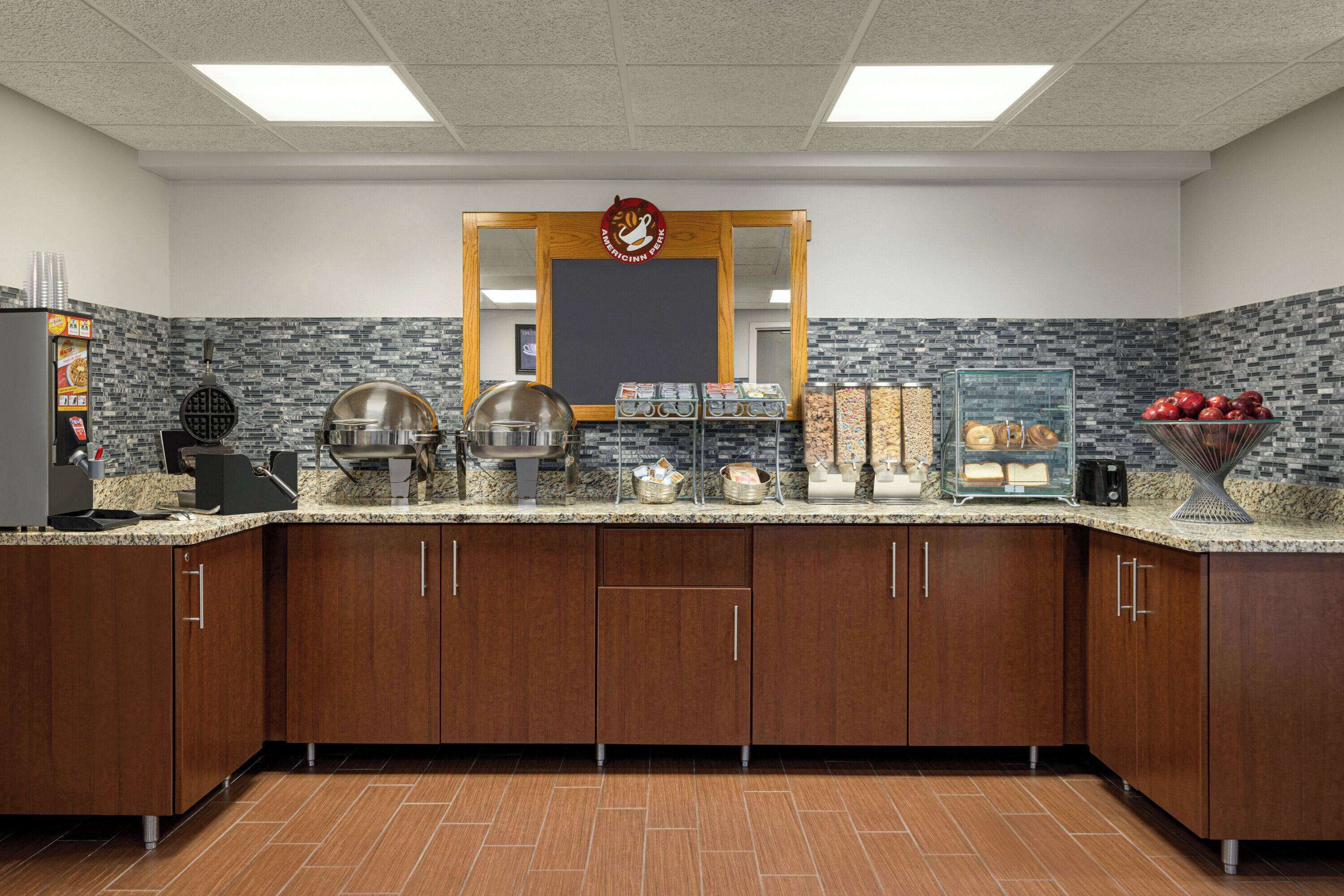 Café da manhã continental grátis todos os dias