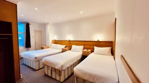 Quad Room | Iron/ironing board, free WiFi - West Cromwell Hotel (London)