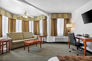 Deluxe Room, 1 King Bed with Sofa bed, Non Smoking, Refrigerator & Microwave (with Sofabed) | Desk, iron/ironing board, cribs/infant beds, WiFi