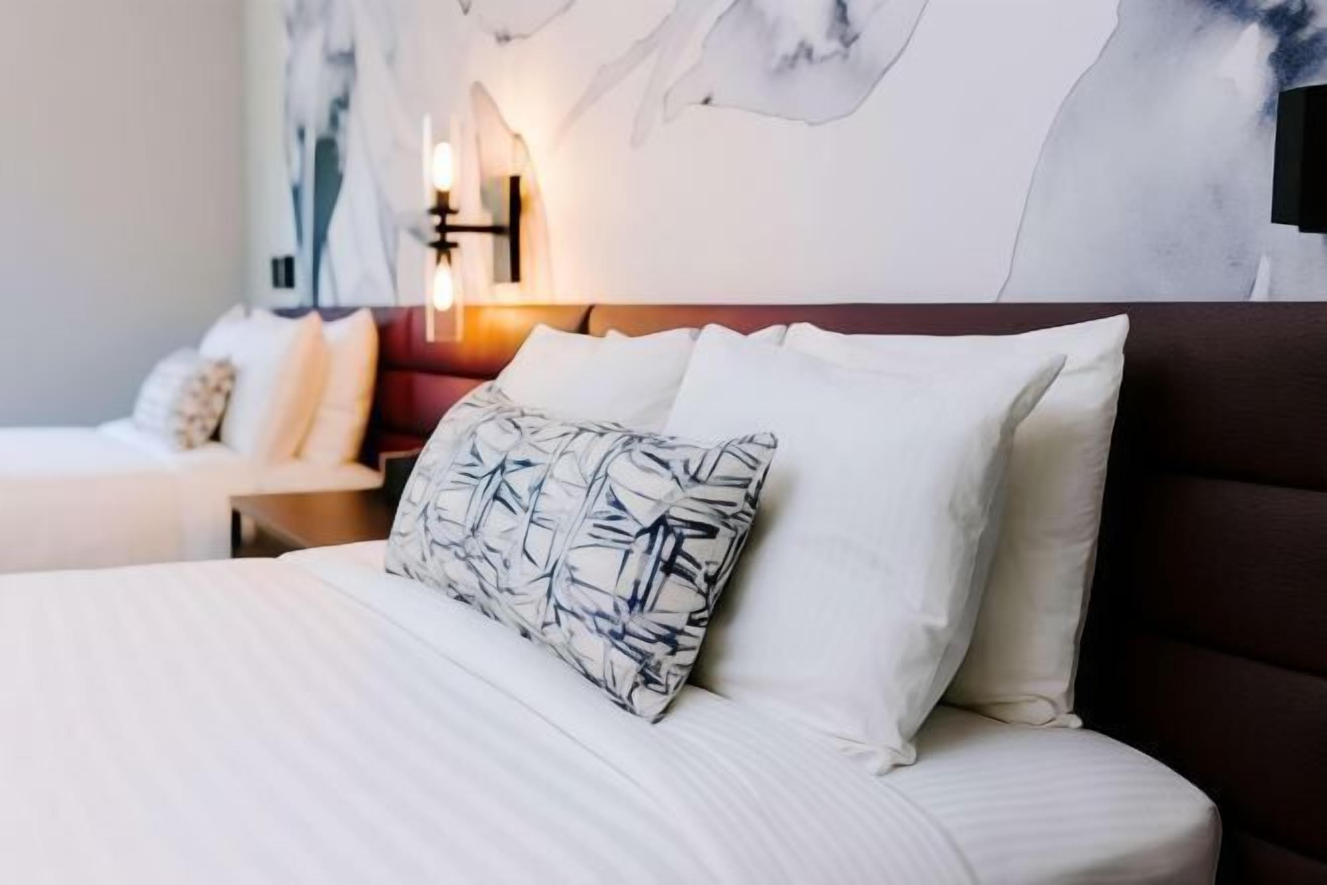 Pillow-top beds, desk, iron/ironing board, free WiFi