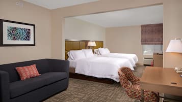 Two Queen beds non smoking | In-room safe, iron/ironing board, free cots/infant beds, rollaway beds