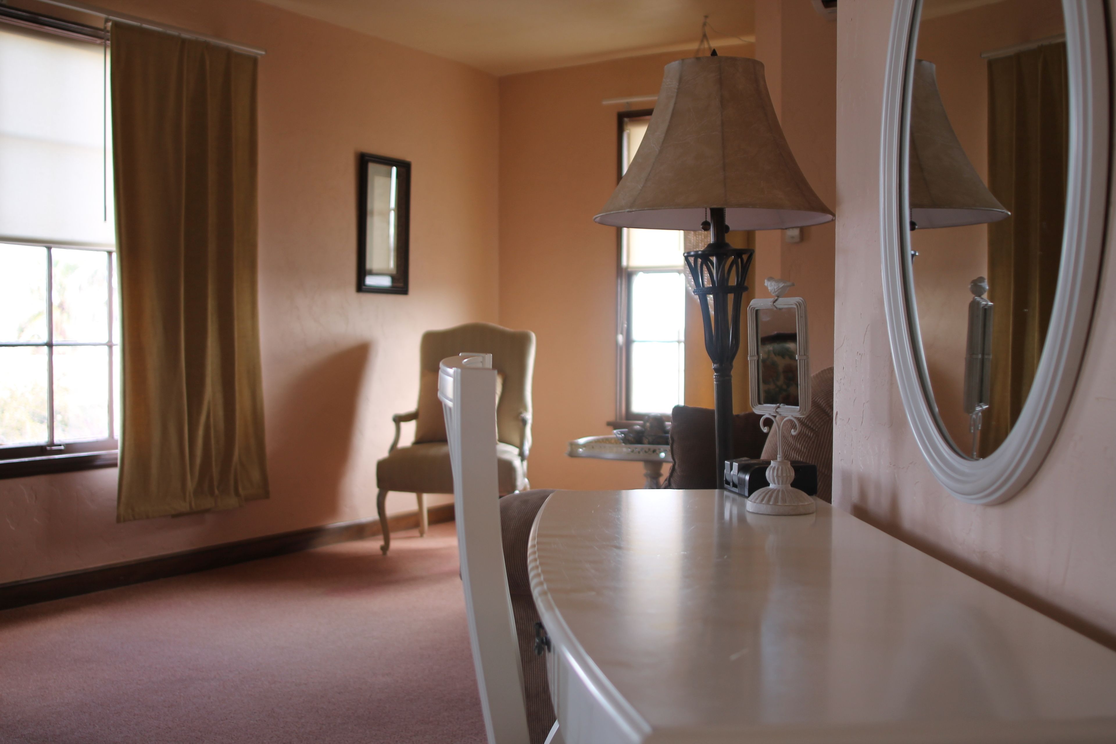 individually decorated, individually furnished, iron/ironing board