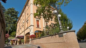 Fassade der Unterkunft