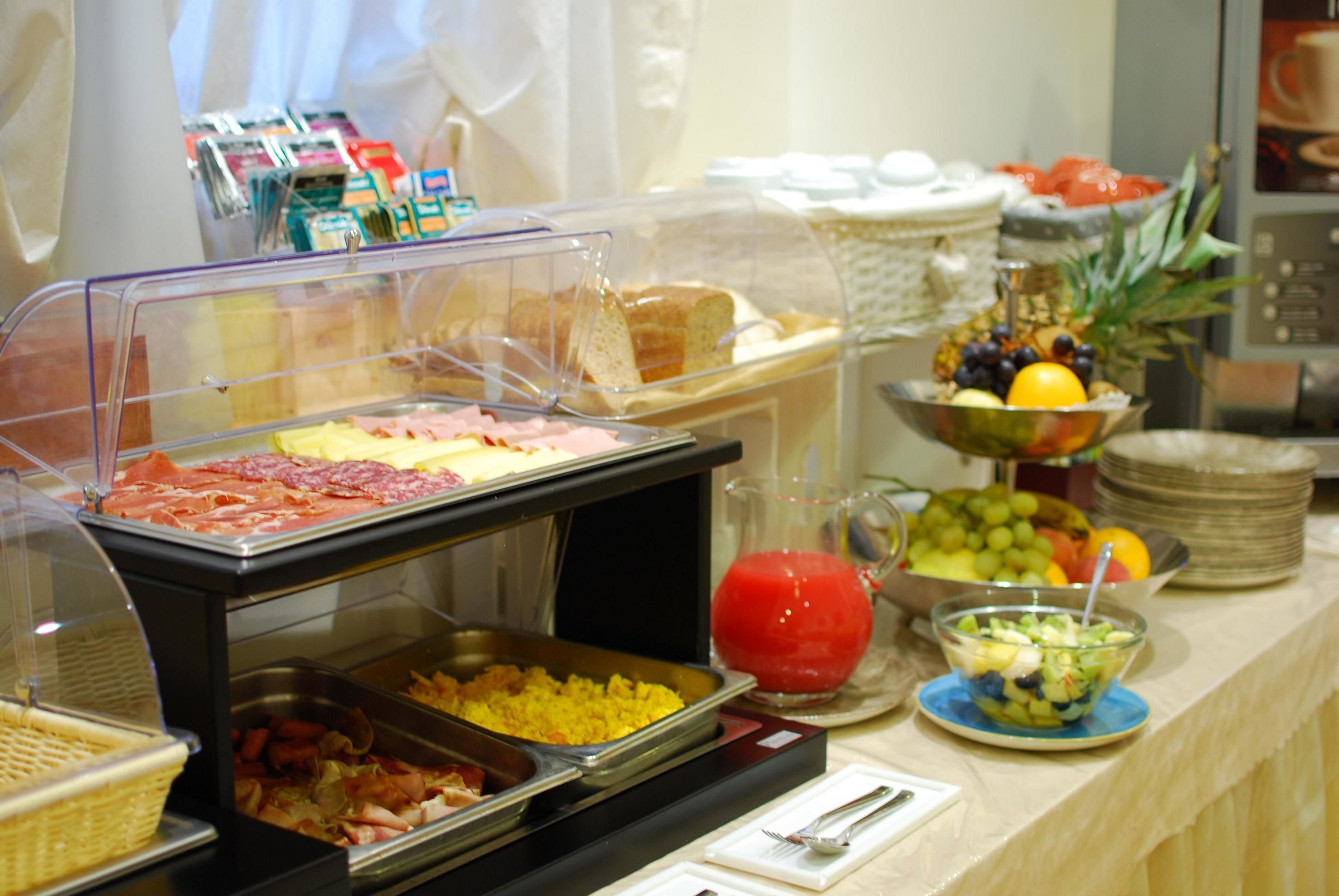 daily buffet breakfast (eur 10 per person)