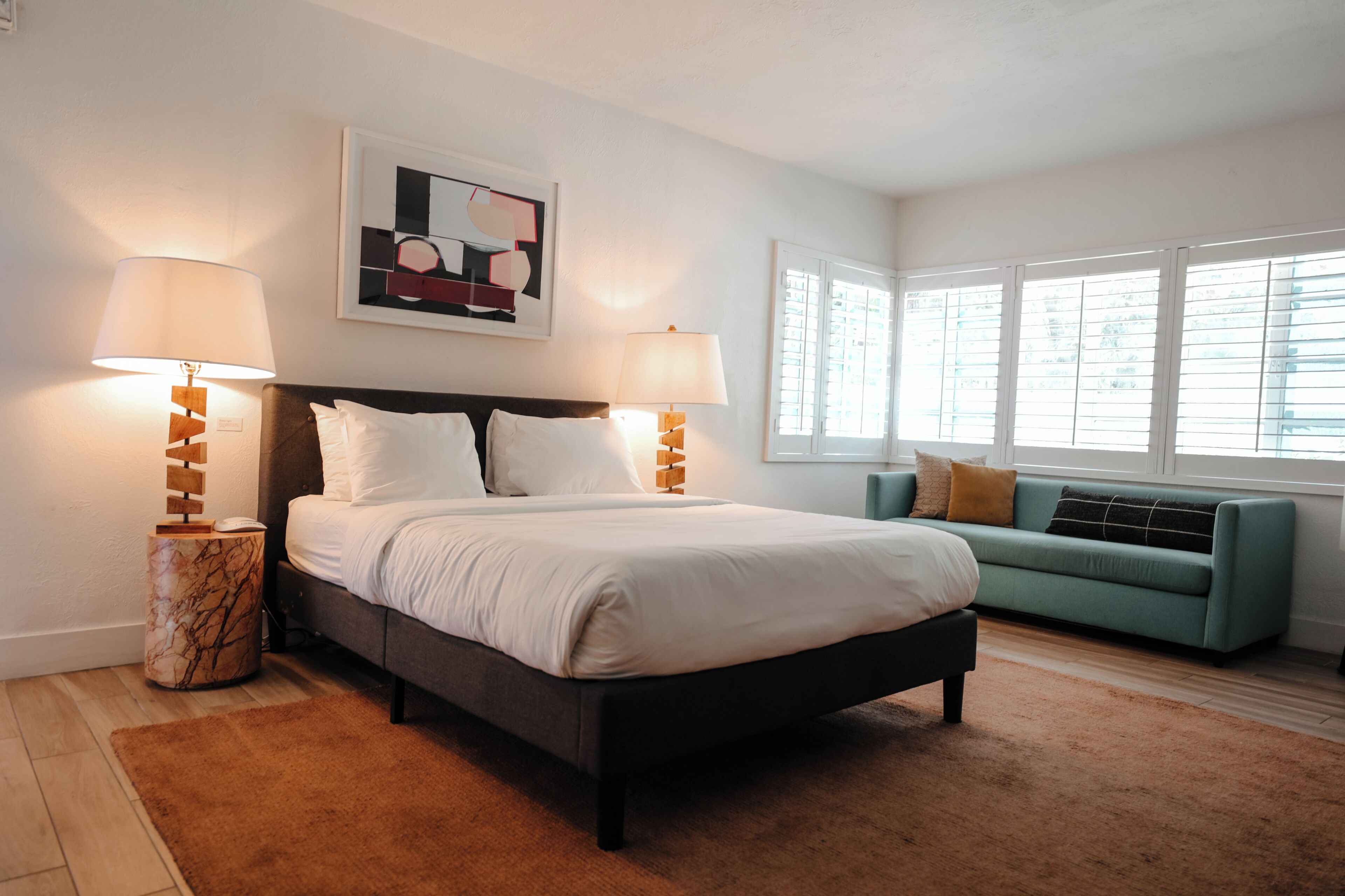 Superior Studio, 1 Queen Bed, Mobility Accessible | Iron/ironing board, travel crib, WiFi, individually furnished