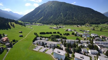 Blick auf die Berge