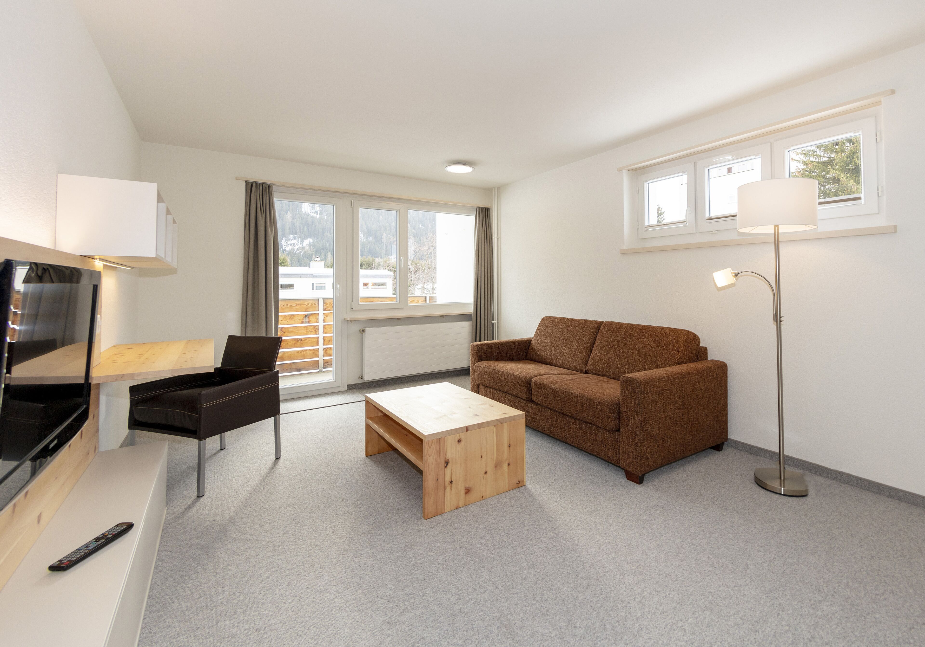 Traditional Apartment, 1 Bedroom, Non Smoking | Living area | 42-inch flat-screen TV with cable channels, TV, DVD player