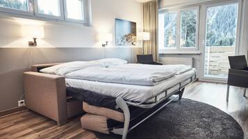 Comfort-Apartment, 1 Schlafzimmer | Ausblick vom Zimmer