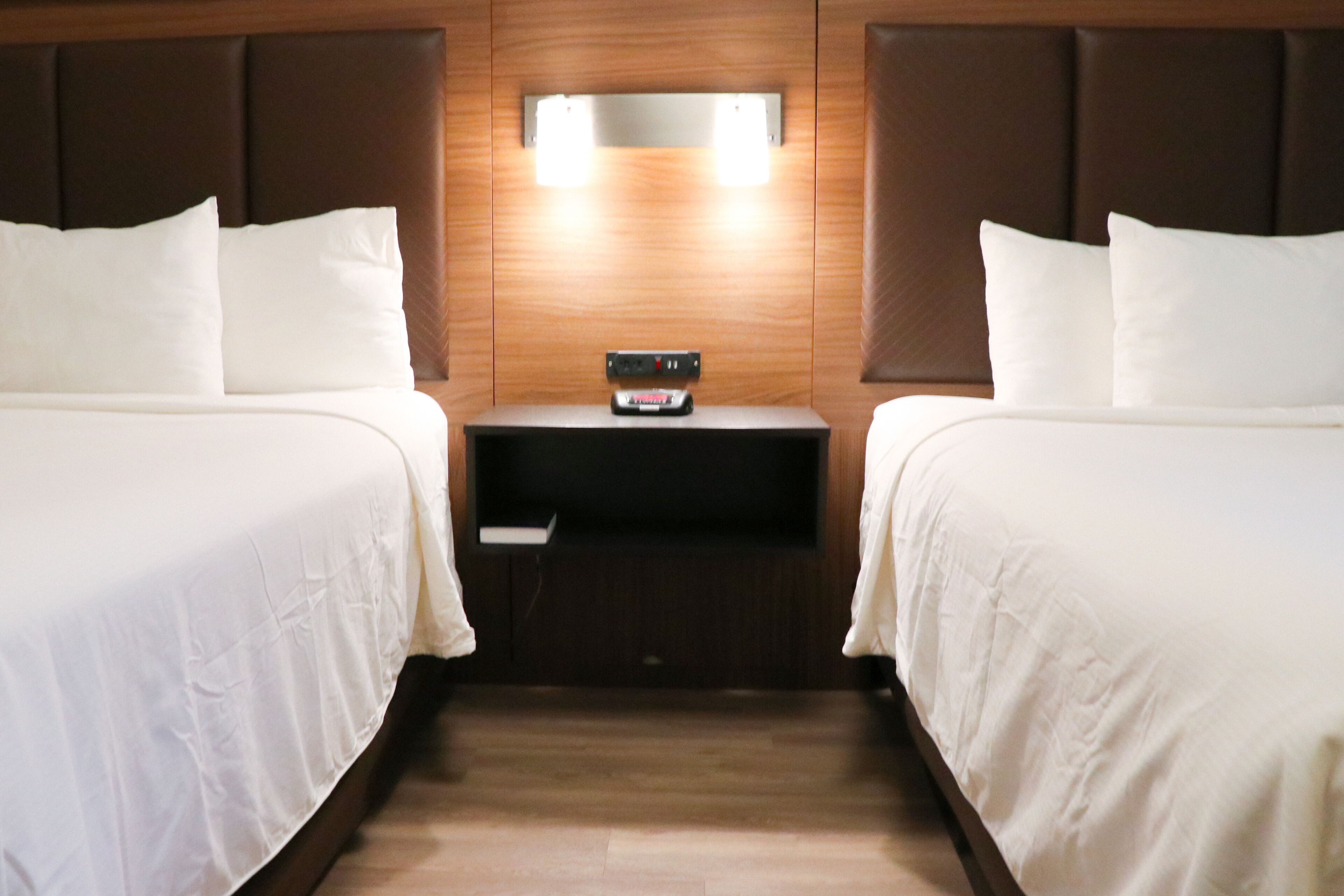 room, 2 queen beds, non smoking | 1 bedroom, premium bedding, desk, blackout curtains