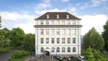 Voorkant van accommodatie