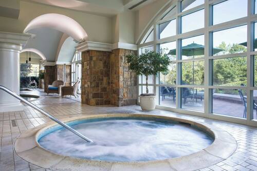 Indoor pool, seasonal outdoor pool, cabanas (surcharge), pool umbrellas