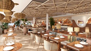 Daily buffet breakfast (EUR 25 per person)