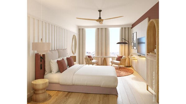 Premium bedding, down duvets, minibar, in-room safe