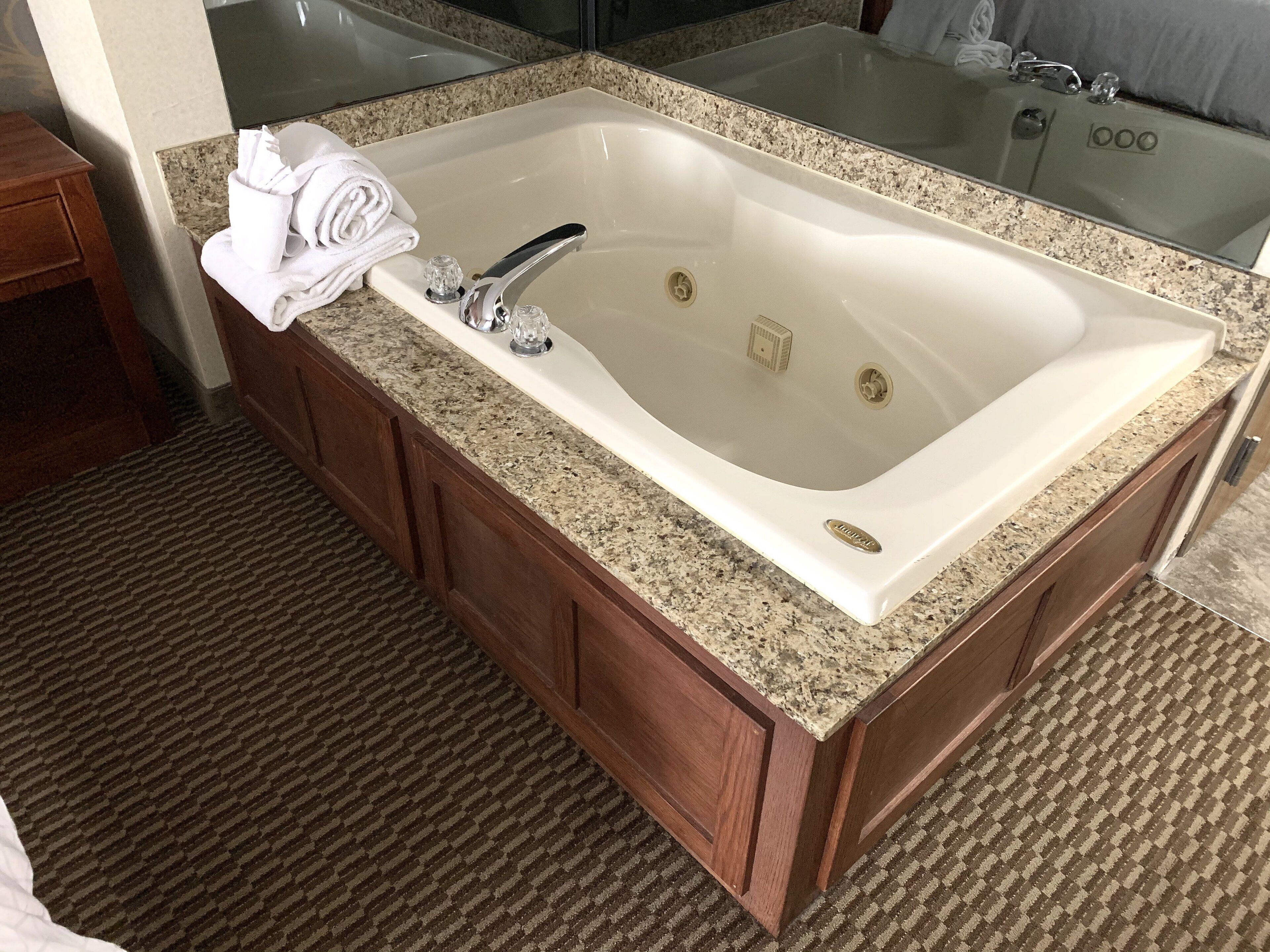 room, 1 king bed, non smoking, jetted tub | individually decorated, desk, laptop workspace, iron/ironing board