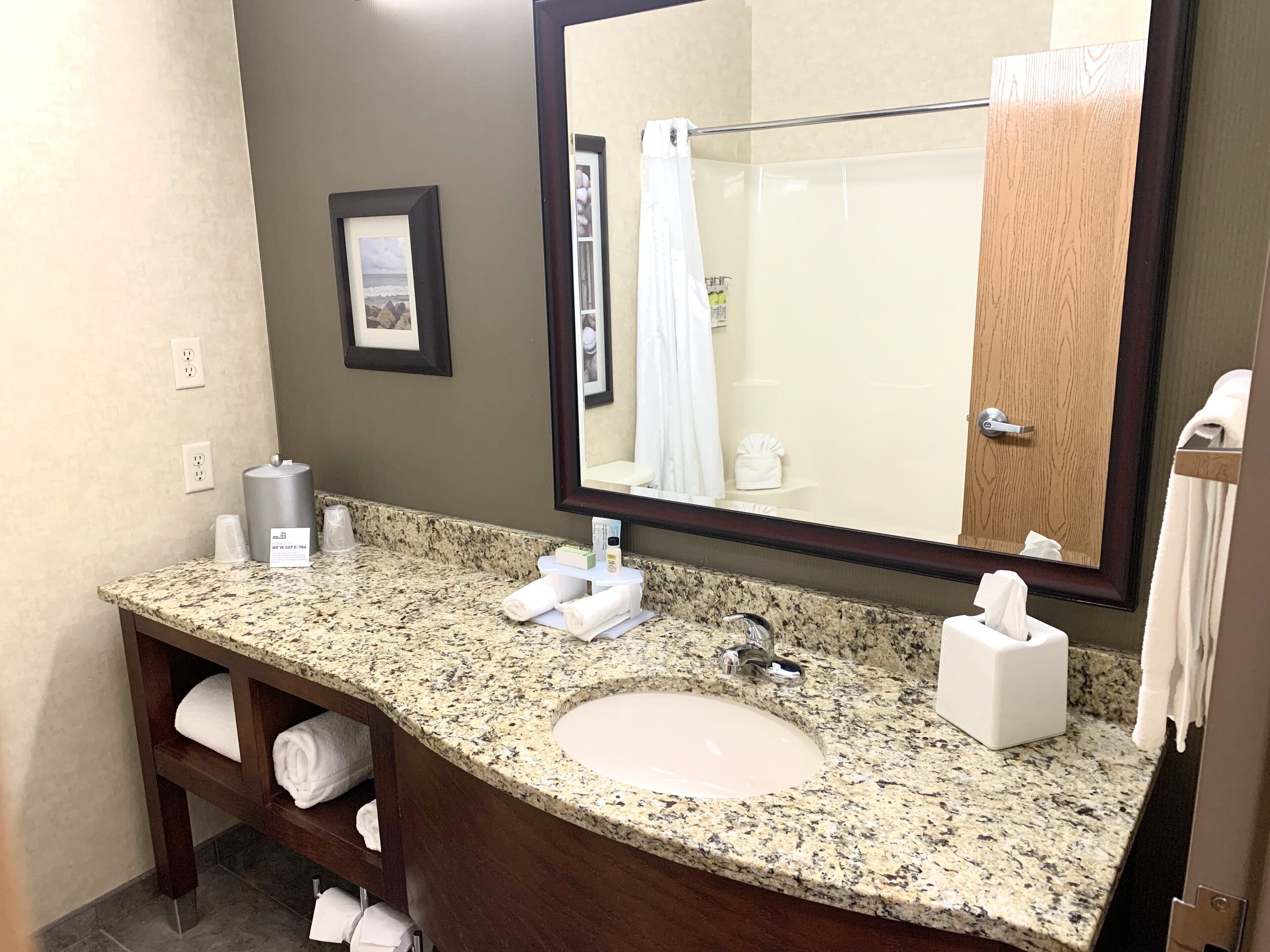 individually decorated, desk, laptop workspace, iron/ironing board