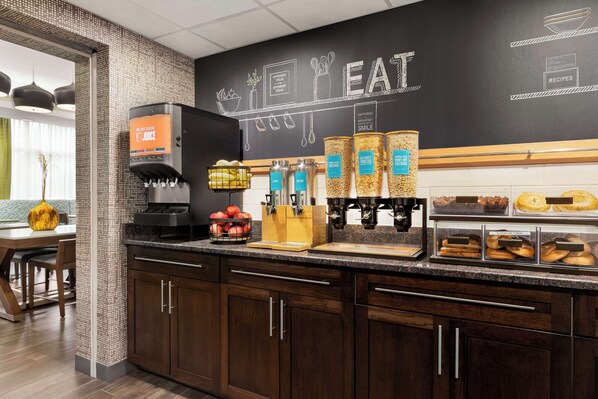 Free buffet breakfast