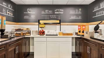 Free buffet breakfast