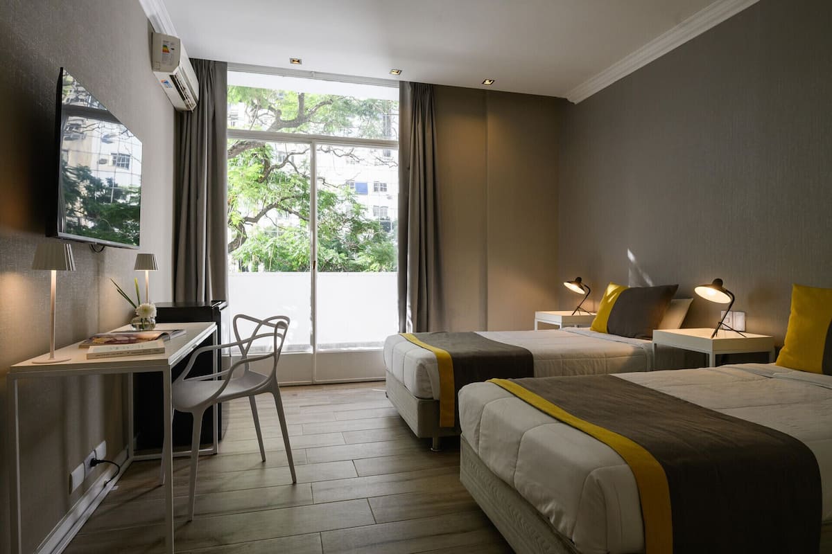 Down duvets, pillow-top beds, in-room safe, individually decorated