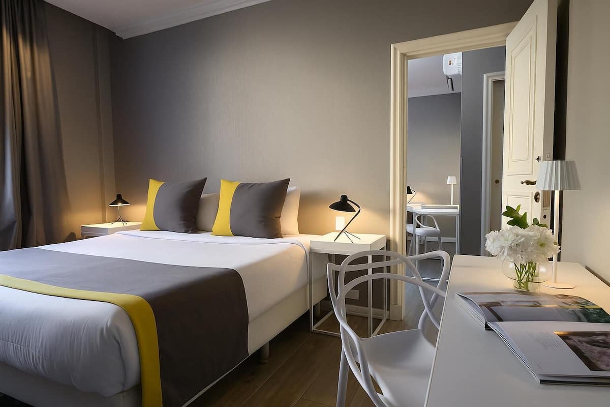 Down duvets, pillow-top beds, in-room safe, individually decorated
