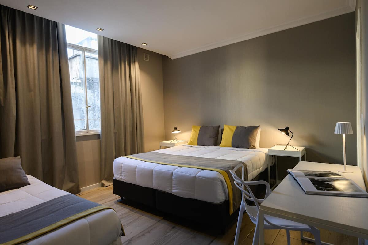 Down duvets, pillow-top beds, in-room safe, individually decorated