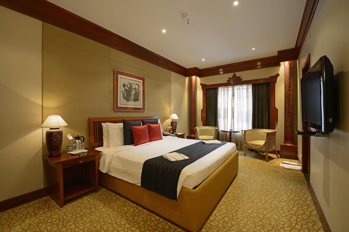 Luxury-Suite, Meerblick, am Strand | 1 Schlafzimmer, hochwertige Bettwaren, Minibar, Zimmersafe