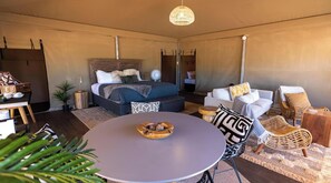 Glamping Tent - Families | Living area