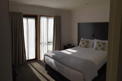 Blackout curtains, iron/ironing board, cots/infant beds, free WiFi