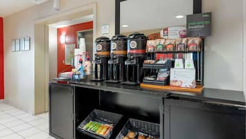 Free daily on-the-go breakfast