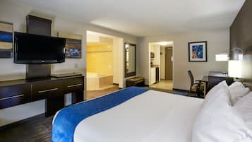 Coffre-fort, bureau, fer et planche à repasser, lit de bébé (gratuit)