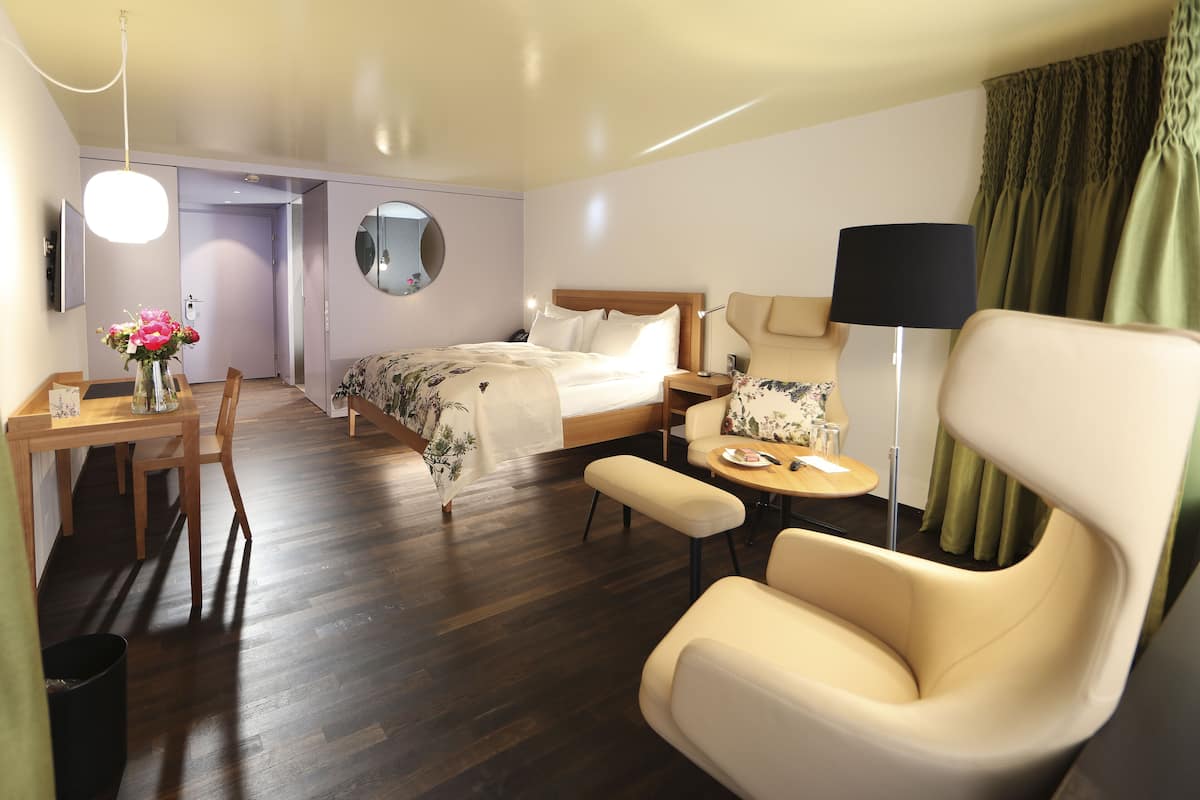 1 habitación y ropa de cama hipoalergénica