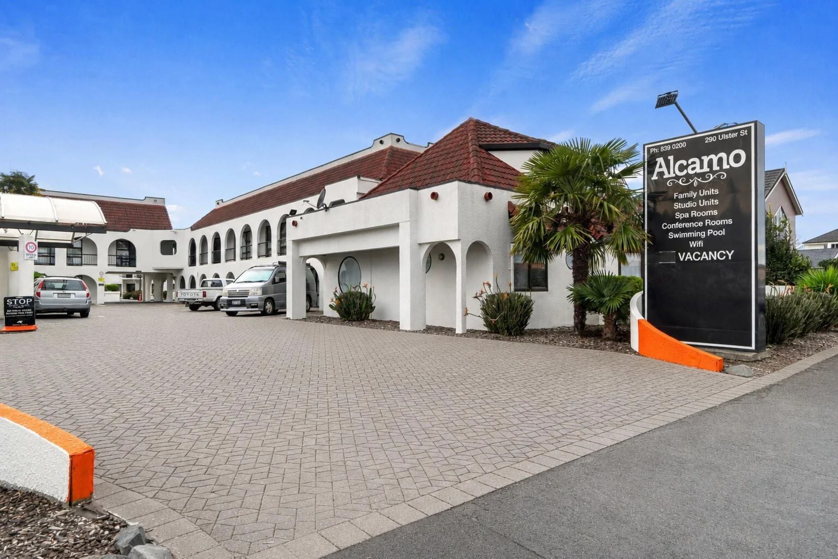 Front of property