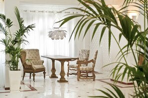 Lobby sitting area